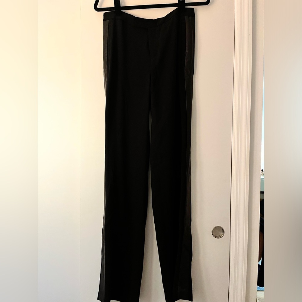 Rag & Bone trousers with leather side stripe